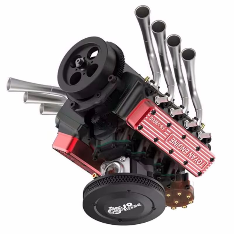 Model Kit V8 Engine - TOYAN V8 Benzin 4-Takt-Motor 28cc Wassergekühlte