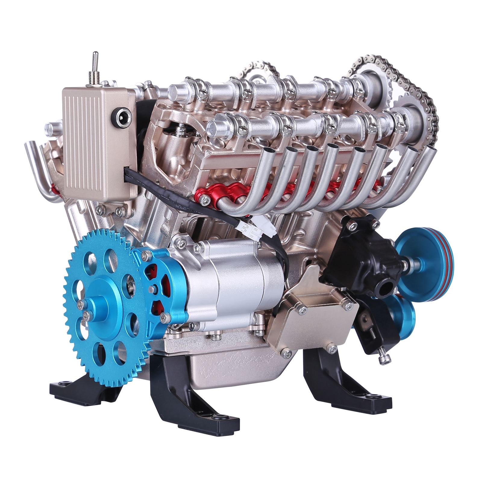 Model Kit V8 Engine - 500 + Stücke DIY V8 Motor
