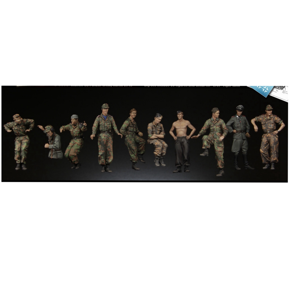 Model Kit Yamato Space - 1/35 Modellbausatz aus Kunstharz, Kursk 1943,