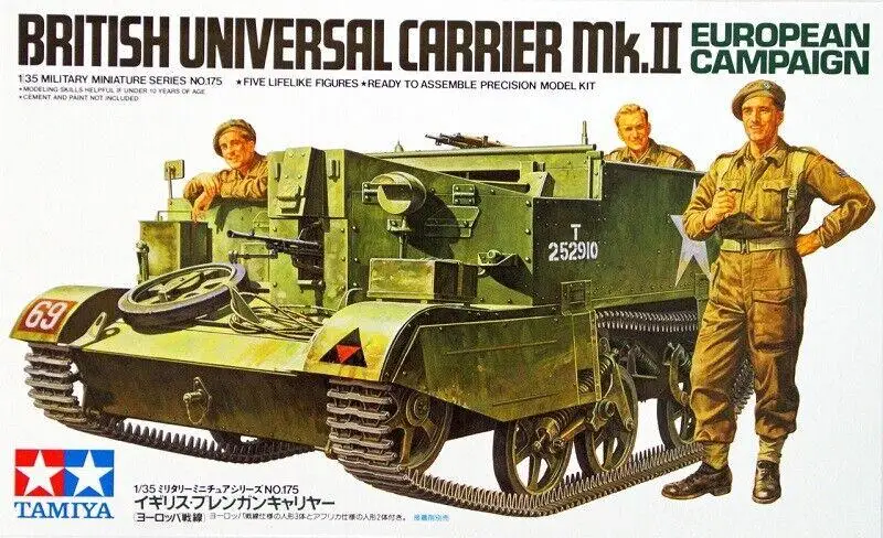 Model Kit Ixchel - Tamiya 35175 1/35 Modellbausatz Britischer Universal