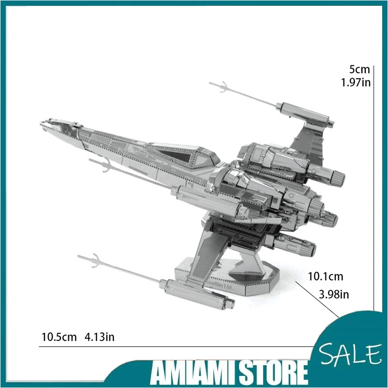 Model Kit Ixchel - DIY 3D Metall-Modellbausatz R2D2 C3PO XWing