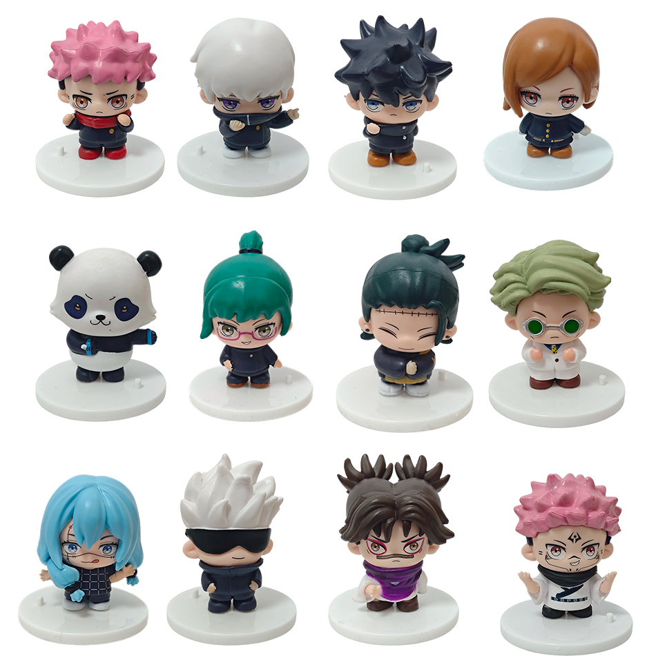 Model Kit Jujutsu Kaisen - 6 Stück/Set 7cm Jujutsu Kaisen Anime