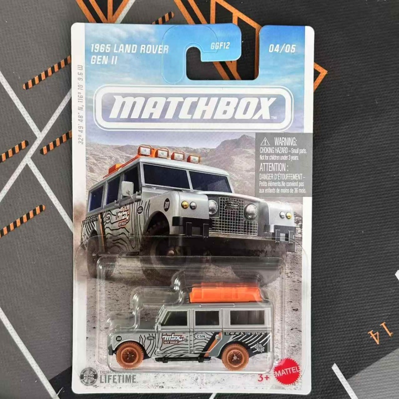 Model Kit Land Rover - MATCHBOX Diecast Auto 1:64 Geländewagen-Set Ford