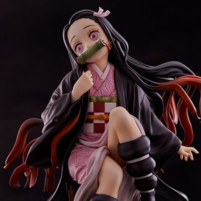 Model Kit Nezuko - 15CM Dämon Slayer Kamado Nezuko Sitzen