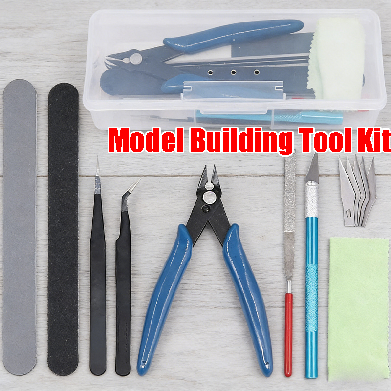 Model Kit Ixchel - Komplettes Gunpla-Modell-Werkzeugset, unverzichtbare Montagewerkzeuge für den