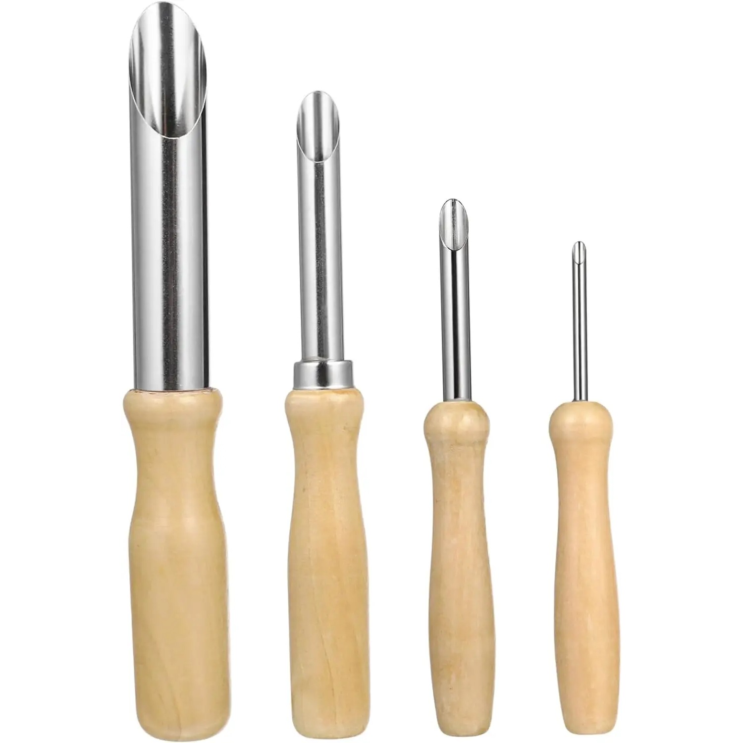 Model Kit Cutter - Essential 4-teiliges Keramik-Werkzeugset aus Holz –