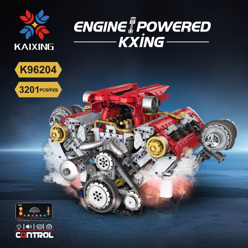 Motorisierter V8-Motor, 3201-t – Model Kit V8 Engine Bewertung und Preis