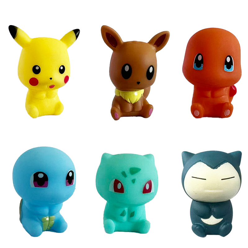 6 Stück Pokemon Badespielzeug  – Model Kit Eevee Bewertung und Preis