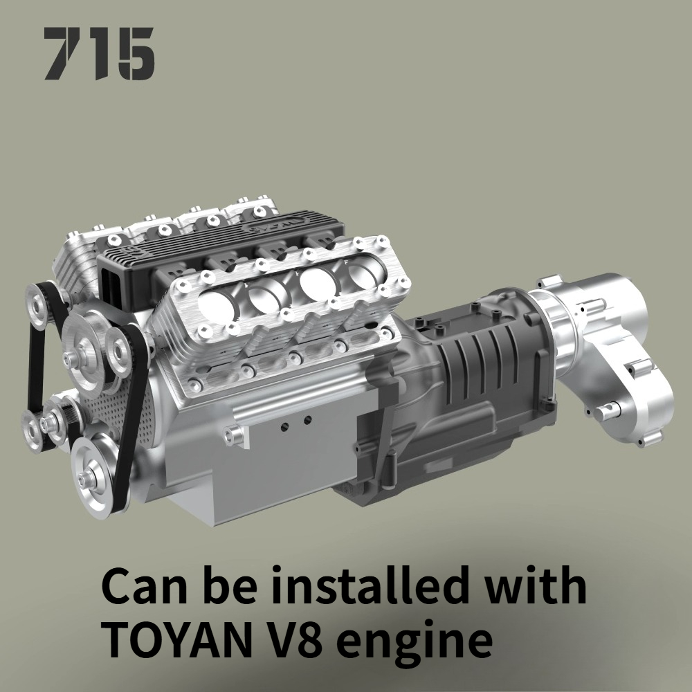 TWOLF 1/10 TW-715 4WD Rahmen V – Model Kit V8 Engine Bewertung und Preis