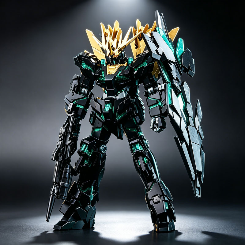 HG 1/144 RX-0 Unicorn Banshee  – Model Kit Zeta Gundam Bewertung und Preis