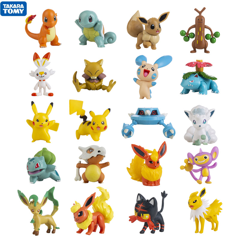Neue 3-8CM Pokemon Hot Cartoon – Model Kit Eevee Bewertung und Preis