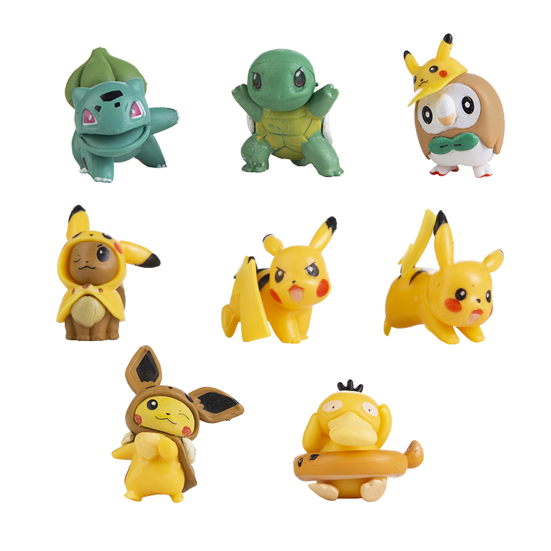 Neue 3-8CM Pokemon Hot Cartoon – Model Kit Eevee Bewertung und Preis