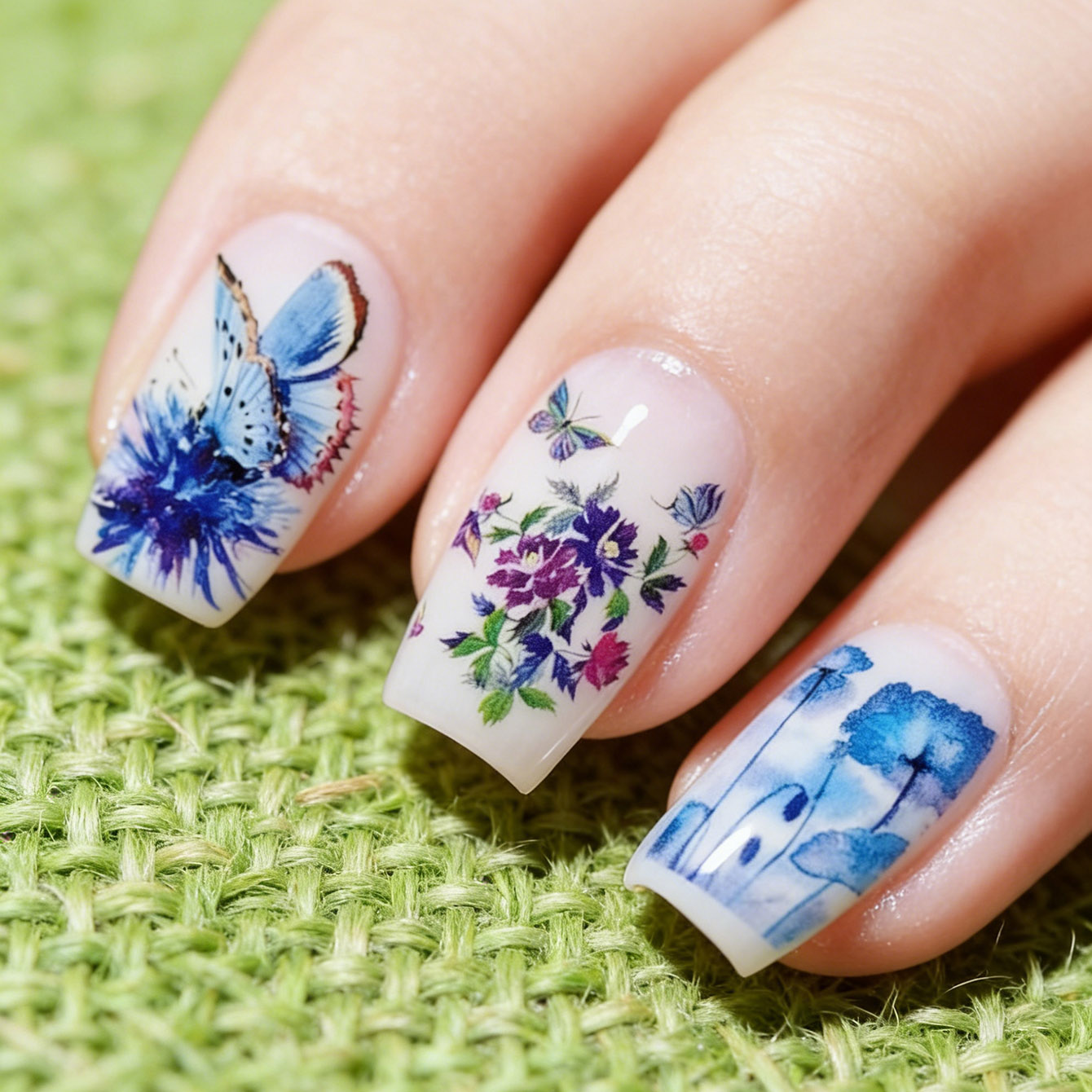 48 Stück Nagelkunst-Aufkleber, – Waterslide Decal Paper Bewertung und Preis