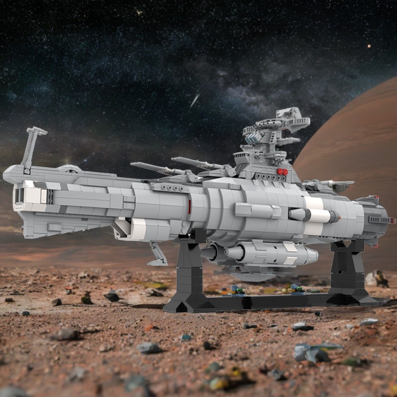 1347-teiliger MOC Weltraum-Sch – Model Kit Yamato Space Bewertung und Preis