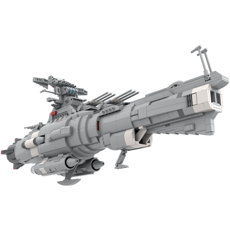 1347-teiliger MOC Weltraum-Sch – Model Kit Yamato Space Bewertung und Preis