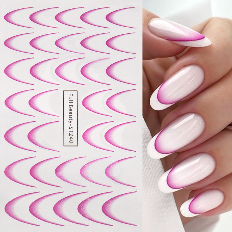 8 stücke Gradient Französisch  – Waterslide Decal Paper Bewertung und Preis