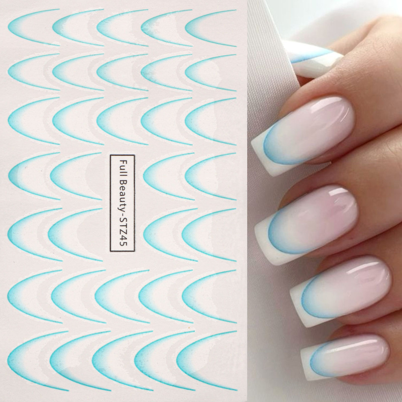 8 stücke Gradient Französisch  – Waterslide Decal Paper Bewertung und Preis