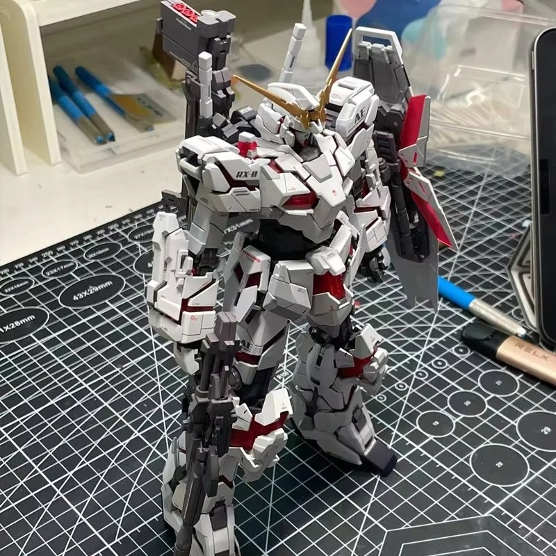 Auf Lager Hg 1/144 Rx-0 Unicor – Gundam Model Mg Bewertung und Preis