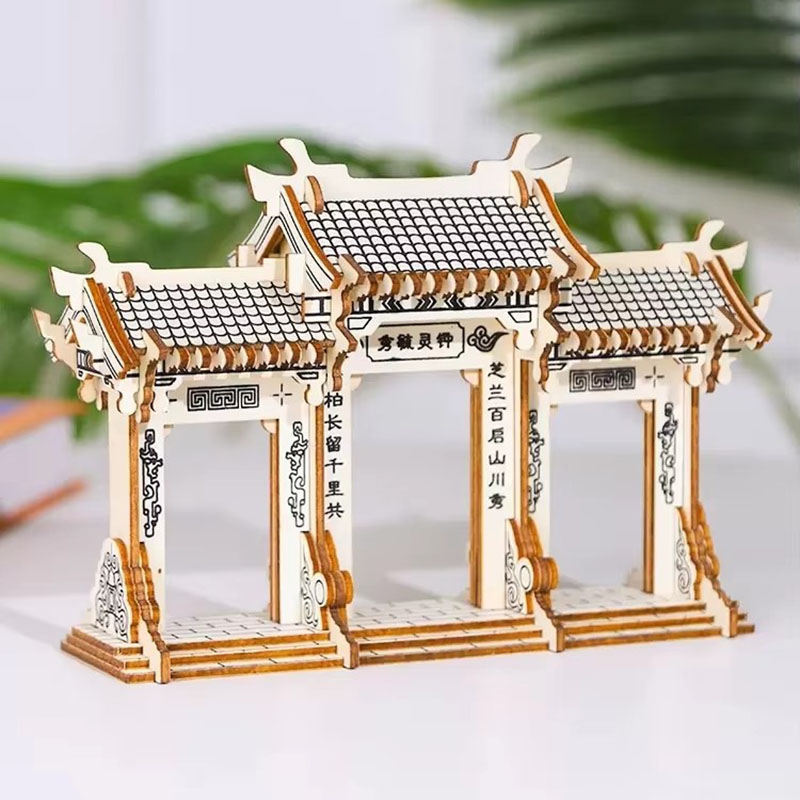 Chinesischer Antiker Torii-Weg – Model Kit Yamato Space Bewertung und Preis