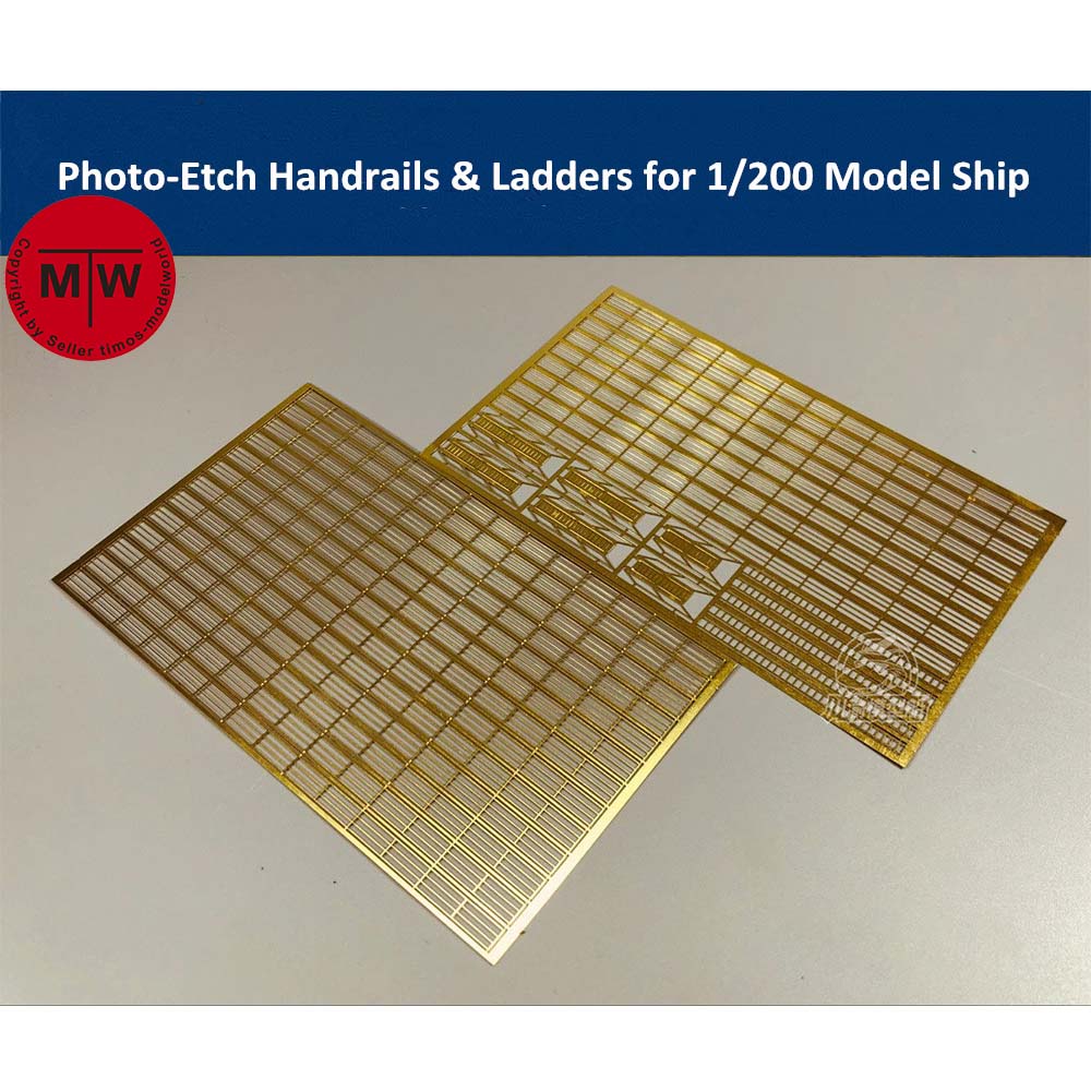 Foto-Geätzt PE Handlauf & Leit – Photo Etch Brass Bewertung und Preis