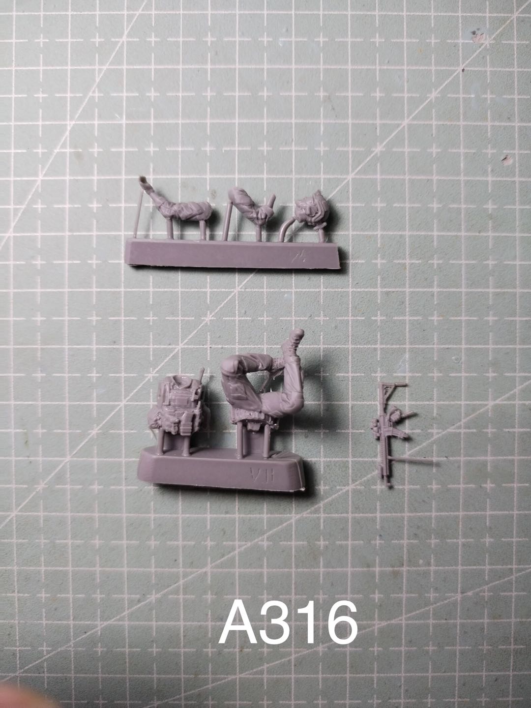 1/48 Resin-Modellfigur GK, unm – Model Kit Entry Grade Bewertung und Preis