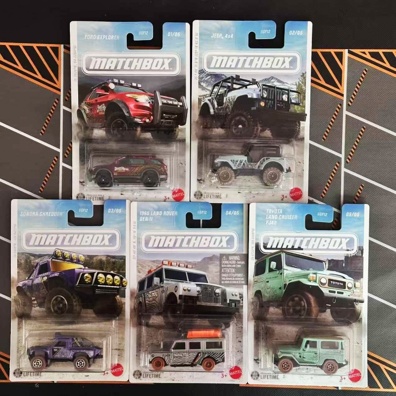 MATCHBOX Diecast Auto 1:64 Gel – Model Kit Land Rover Bewertung und Preis