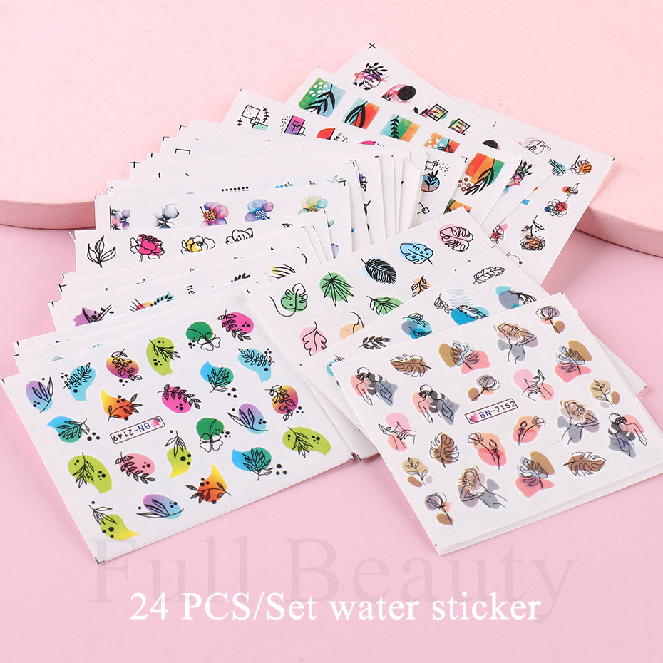 24 teile/satz Frühling Sommer  – Waterslide Decal Paper Bewertung und Preis