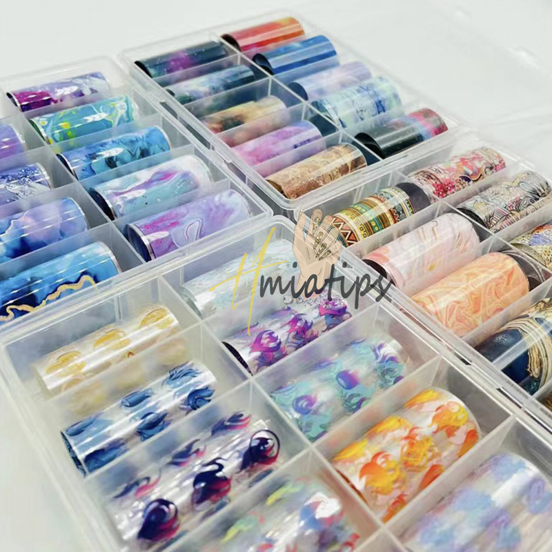 10 Rollen Design Nagel folien  – Waterslide Decal Paper Bewertung und Preis