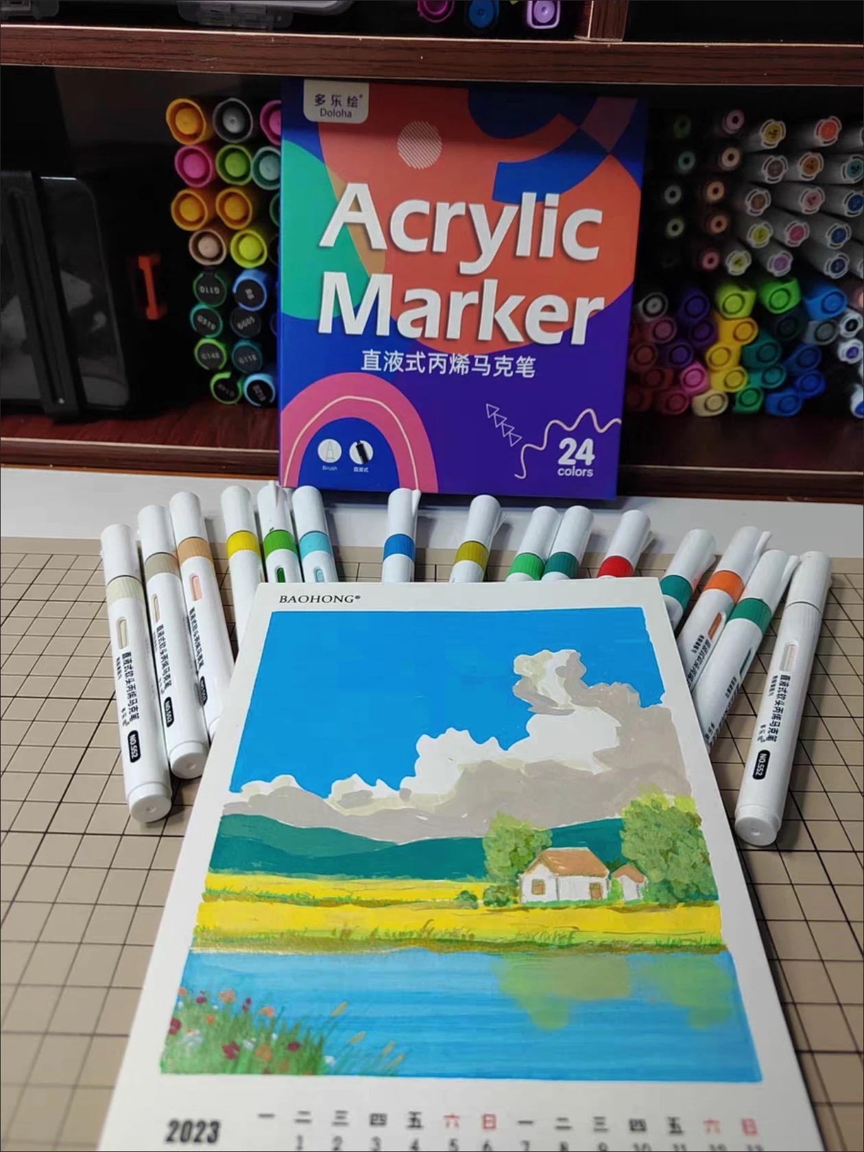 DOLOHA Doloha Acryl-Markerstif – Model Kit Markers Bewertung und Preis